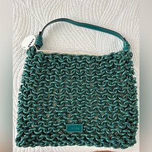 Staud Corda Woven Rope Hobo Bag